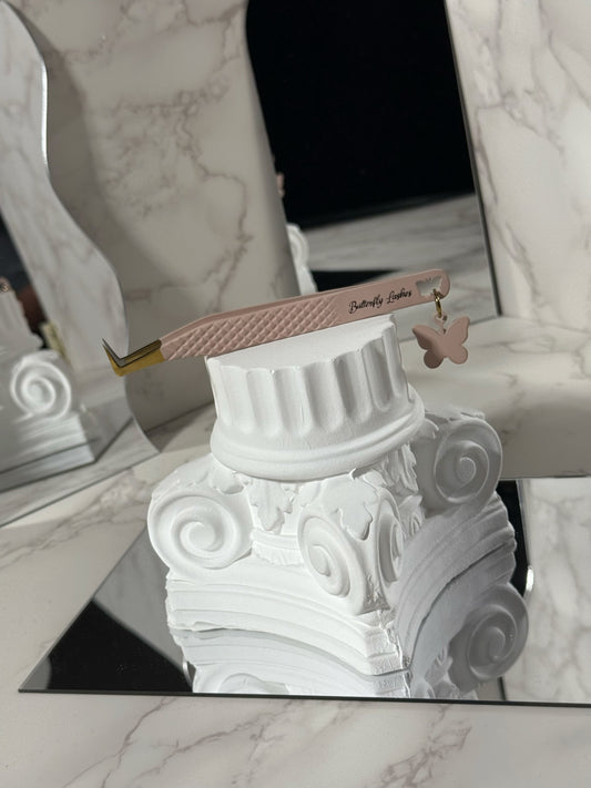 Pink diamond grip tweezer π¦