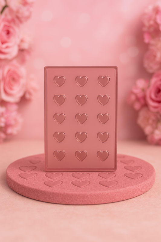 Pink heart glue holder ✨
